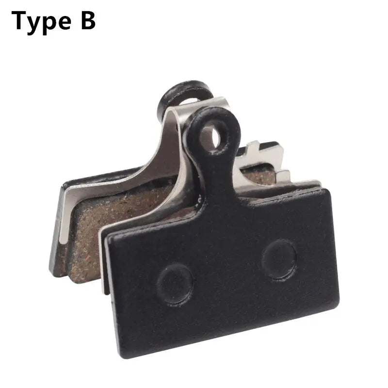 4Pairs Bike MTB Semi-Metallic Disc Brake Pads For Shimano B0