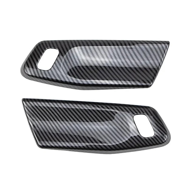 Carbon Fiber Look Car Interior Cover Trim Panel Decoration For Ford Ranger T9 2023 2024