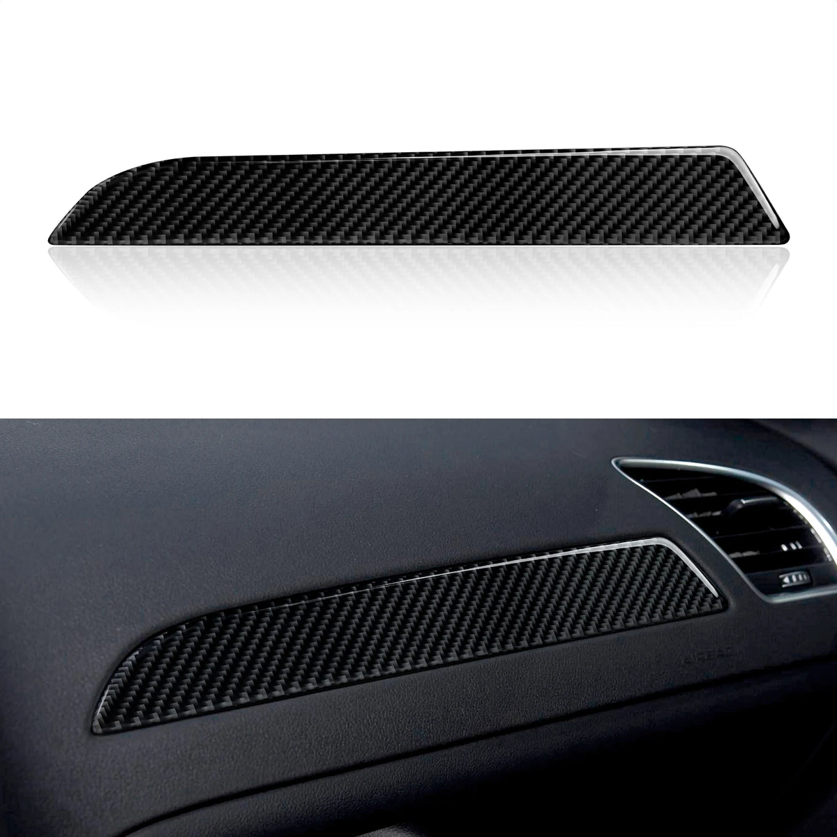 Car Center Console Gear Shift Panel Set For Audi A4 S4 RS4 A5 S5 RS5 (2007-2016) Carbon Fiber Interior Sticker Trim Accessories