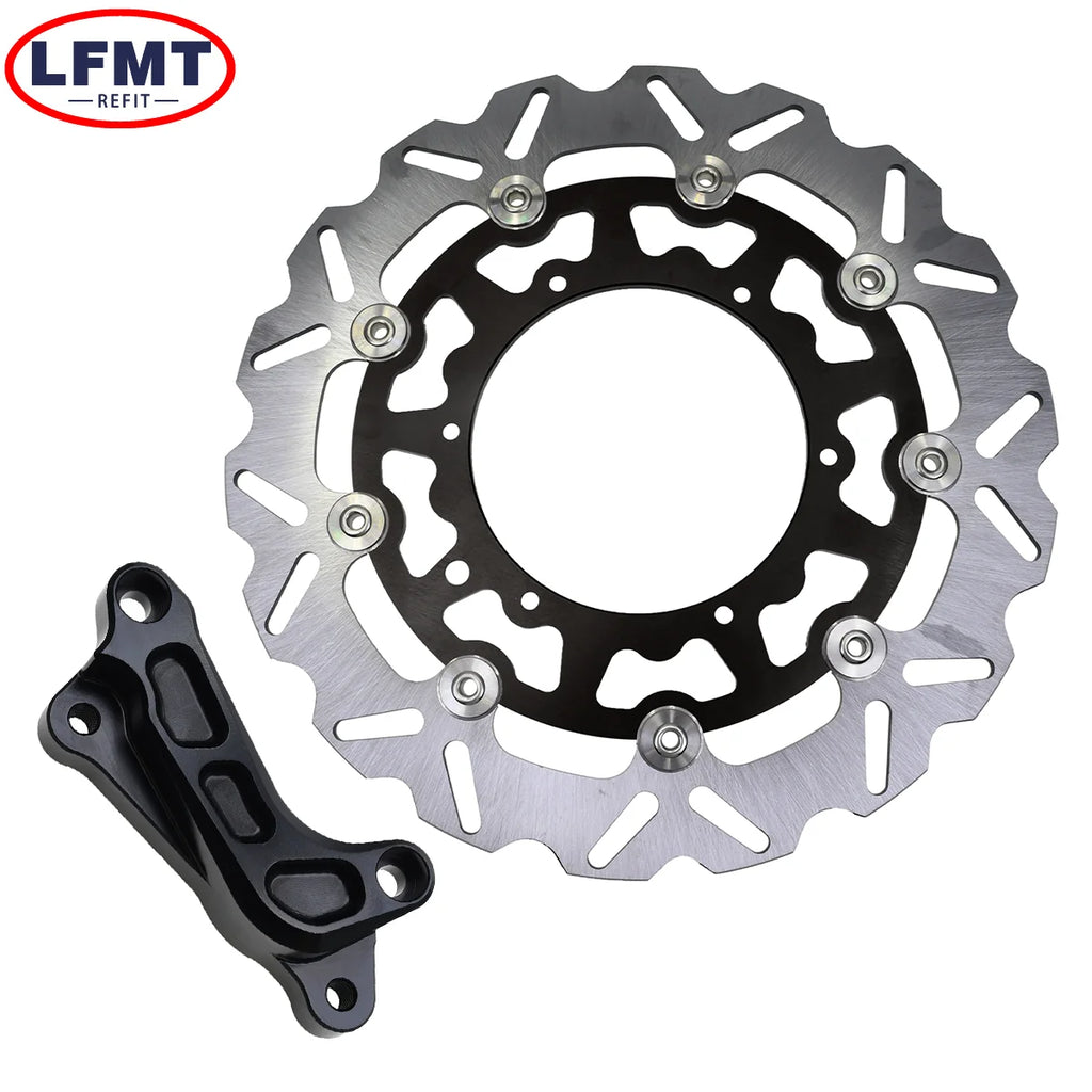 320MM Front Brake Discs Rotors Brake Caliper Adaptor Bracket