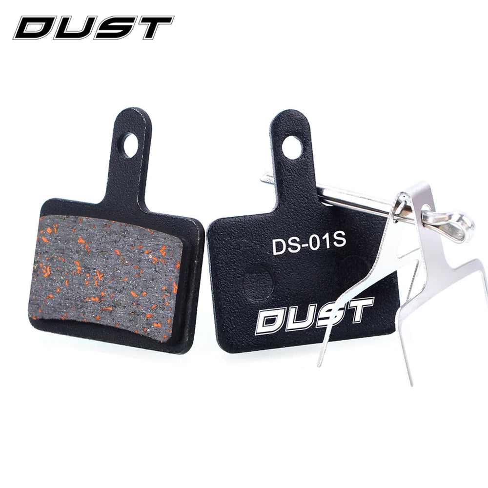 DUST 1Pair Semi-Metal Bicycle Hydraulic Disc Brake Pad MTB M
