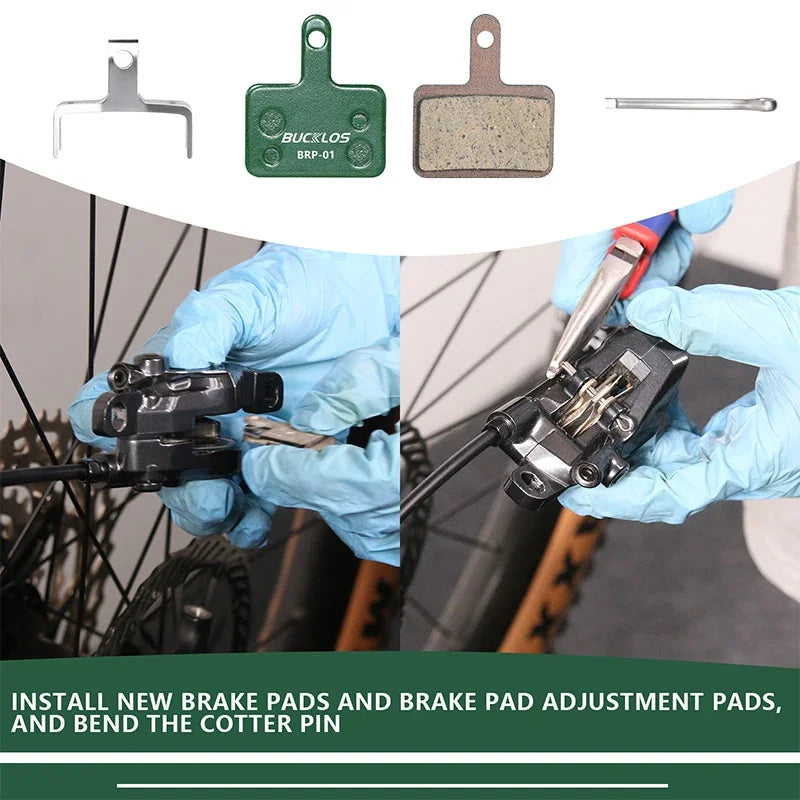 Ceramic Brake Pads BUCKLOS MTB Bike Hydarulic Disc Brake Pad