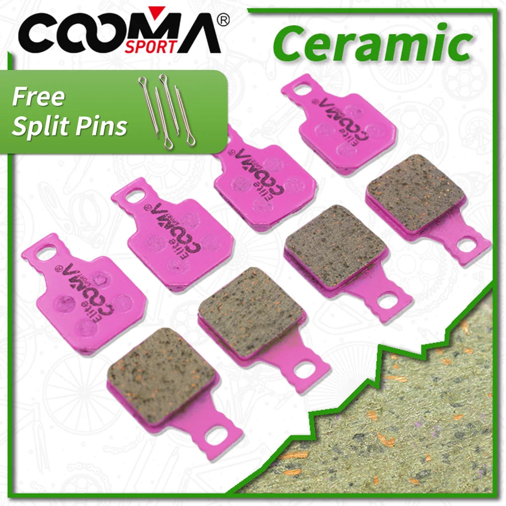 4 Pairs Bicycle Ceramic Disc Brake Pads for Magura MT5 MT7 C