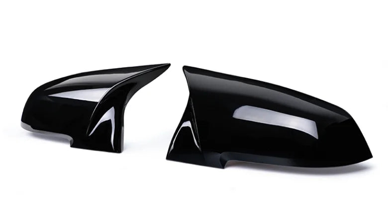 For BMW F20 F21 F22 F23 F30 F31 F32 F36 X1 E84 F87 M2 2pcs Auto Car Rear View Side Mirror Cover Trim Carbon Fiber Style