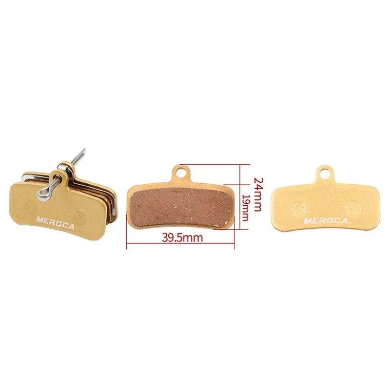 MEROCA 4 Piston Mtb Bike Hydraulic Brake Pads For Saint M810