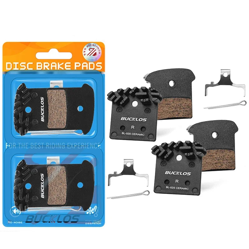 BUCKLOS Mountain Bike Disc Brake Pads for Shimano J04C J05A Ceramic MTB Hydarulic Brake Pads Road Mountain Bicycle Brake Pads