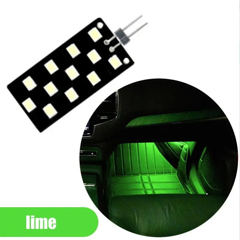 For Audi Q3 F3 RS6 C8 4A 2019 2024 Car Footwell Lights LED Lamps Kit Interior Ambient Atmosphere Neon Lamp Bulb Trim Accessories