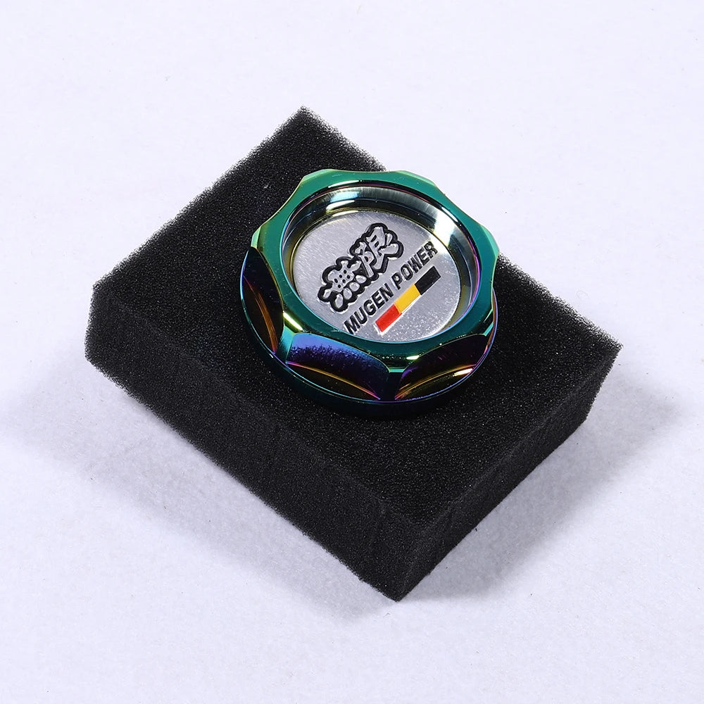 Car Oil Fuel Tank Cap Engine Filler Machine Oil Cover For Honda Civic D/B/H/K/F/L Series Mugen Cover