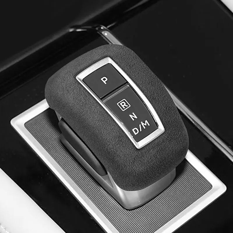 Made of Alcantara For Mitsubishi Outlander 2023 Car Gear Shi