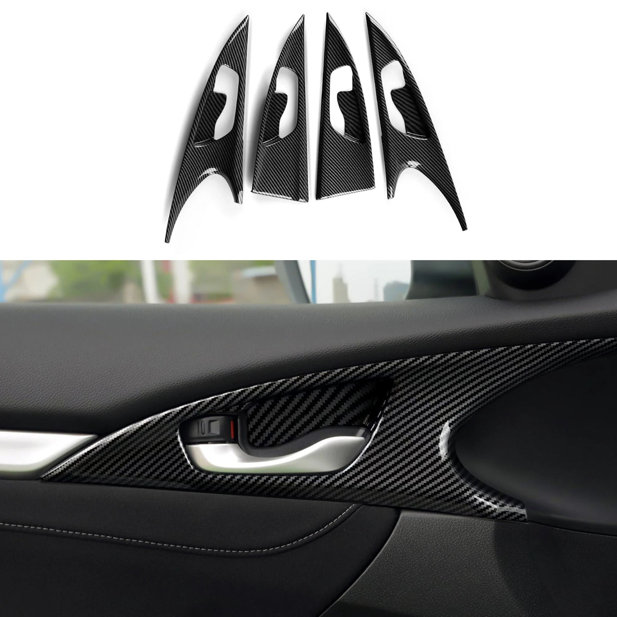 For Honda Civic 10th Gen (2016-2021) Trim Accessories Car In