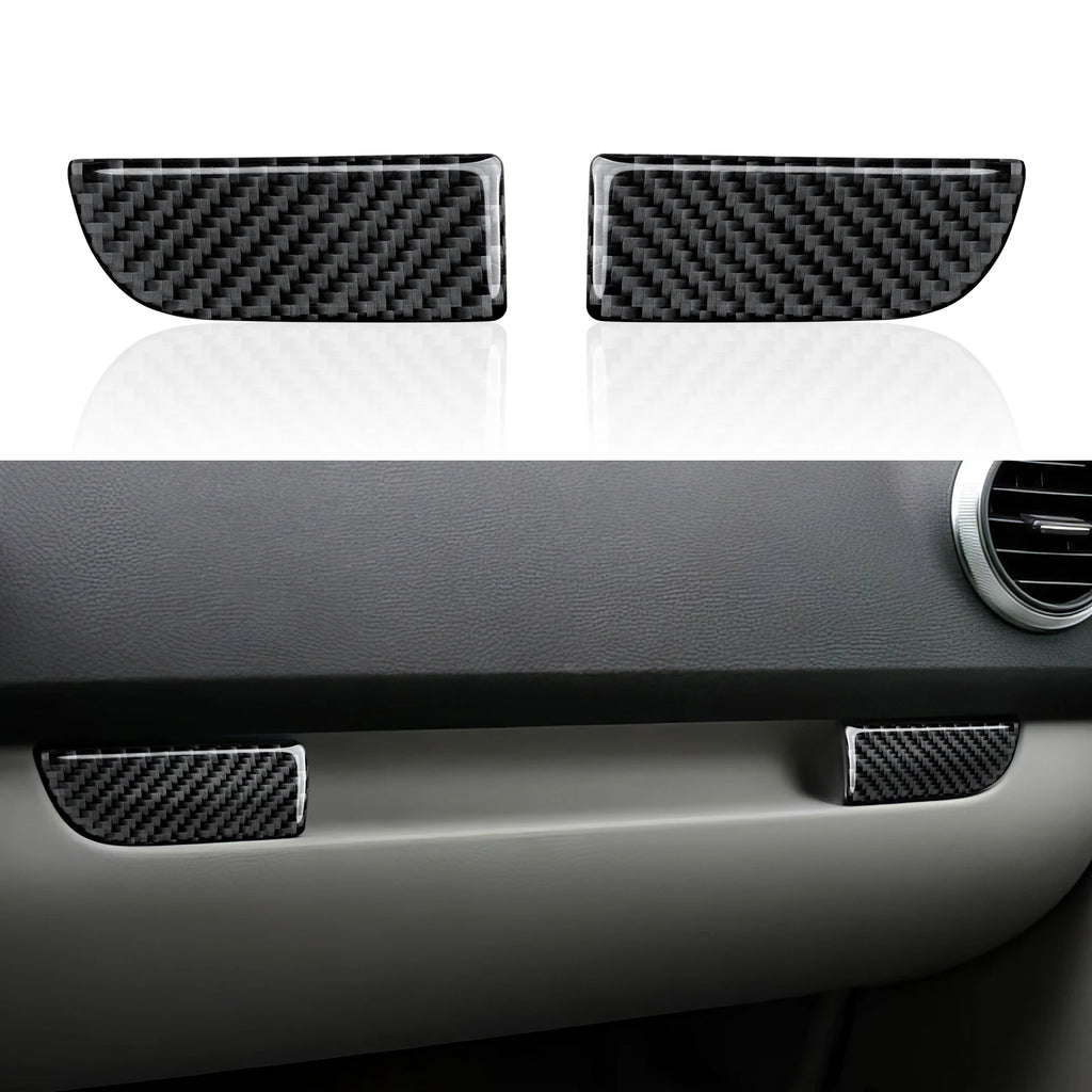 Car Center Console Gear Shift Panel Window Lift Carbon Fiber Interior Sticker For Audi A3 S3 RS3 (2003-2012) Trim Accessories