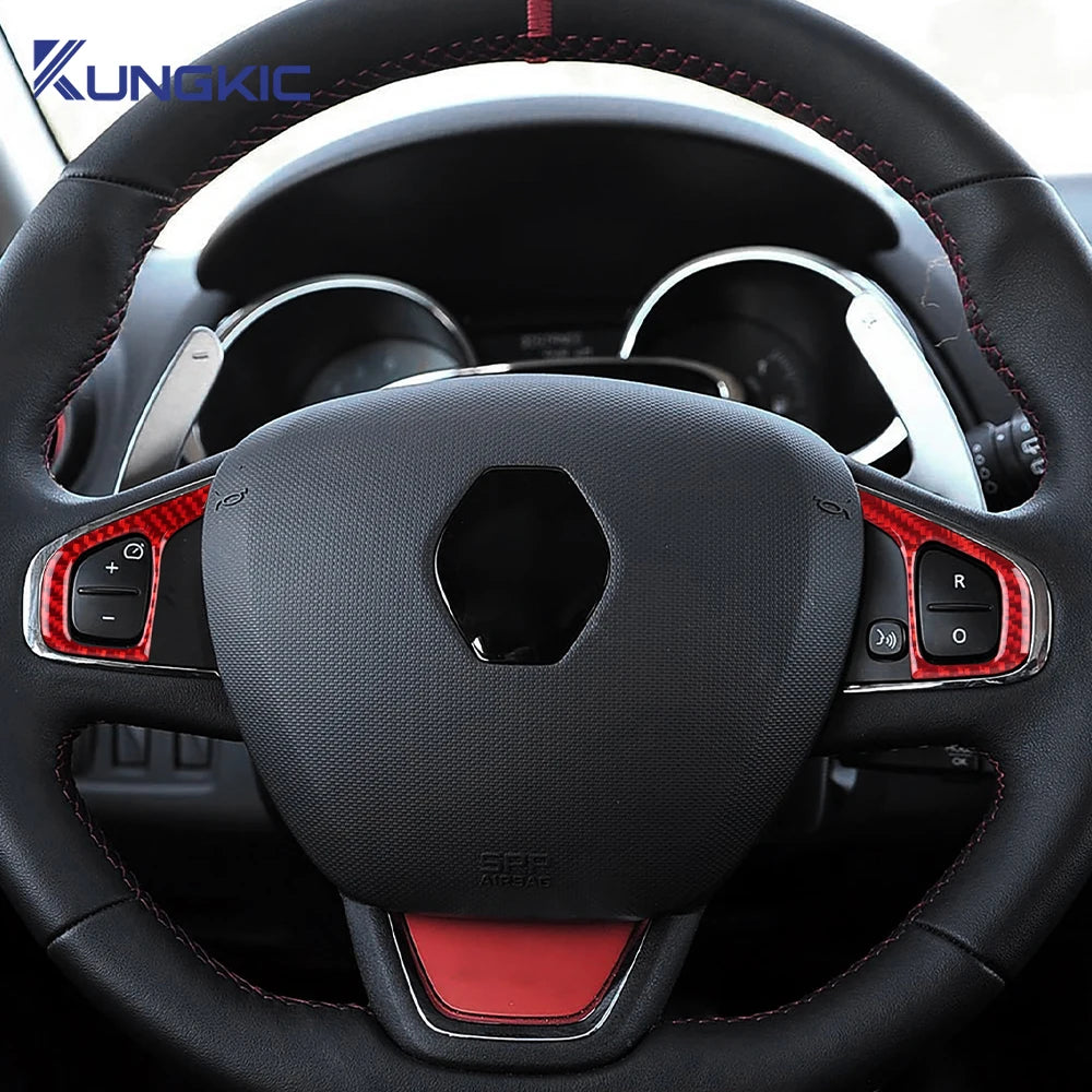 For Renault Clio 4 2013 2014 2015 2016 2017 2018 Soft Carbon
