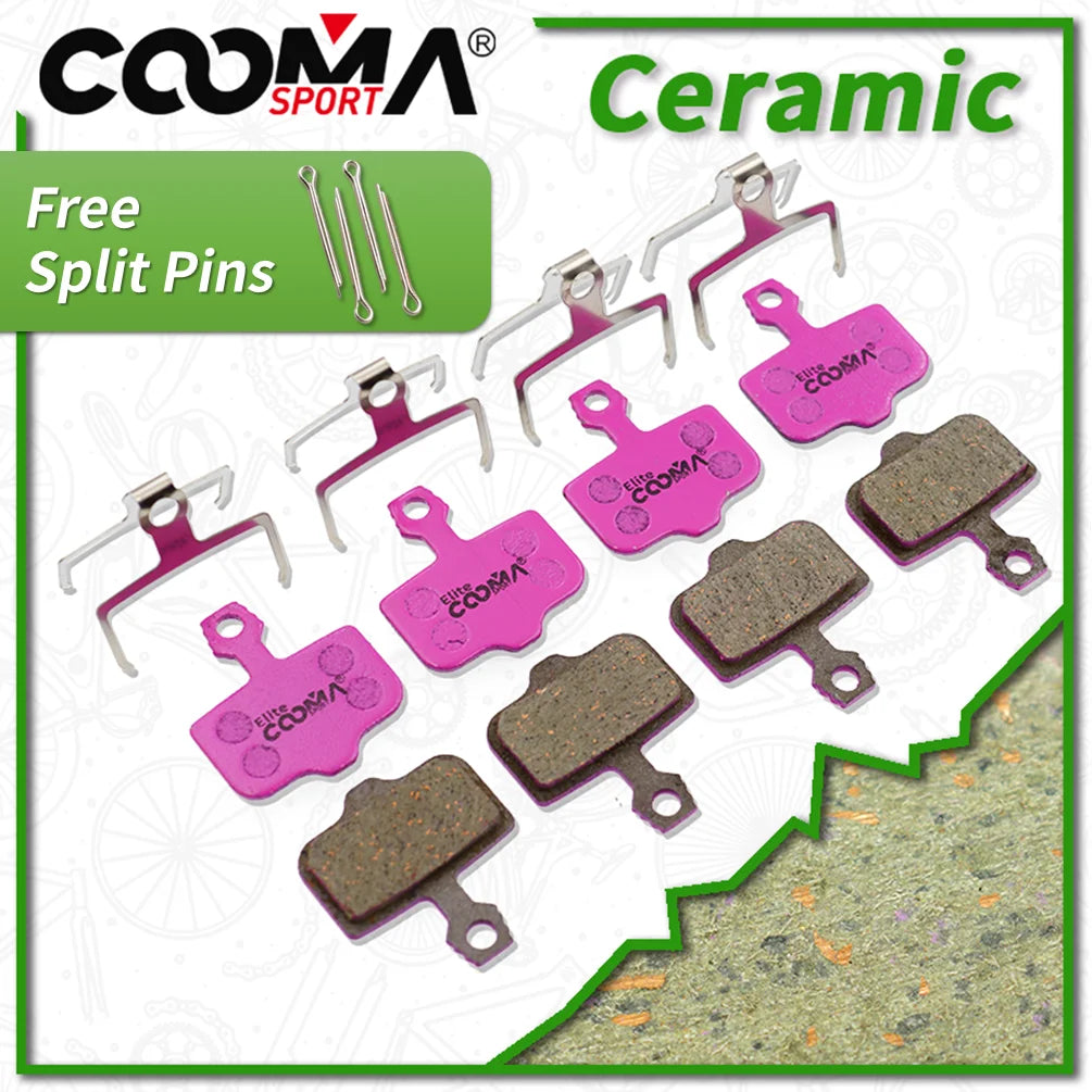 4 Pairs Ceramic Disc Brake Pads for AVID DB 1 3 5 Elixir and