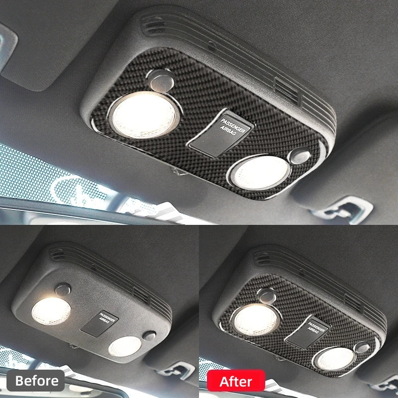 For Ford Mustang GT 2015-2021 Accessories Carbon Fiber Inter