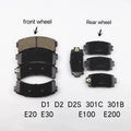 2Set Front And Rear High quality ceramic brake pads For Geel