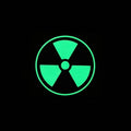 Car Stickers Caution Radiation Hazard Danger Warning Sign Re