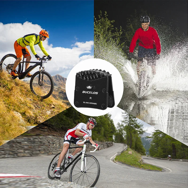 BUCKLOS Ceramic Bicycle Brake Pads MTB Bike Hydraulic Brake 