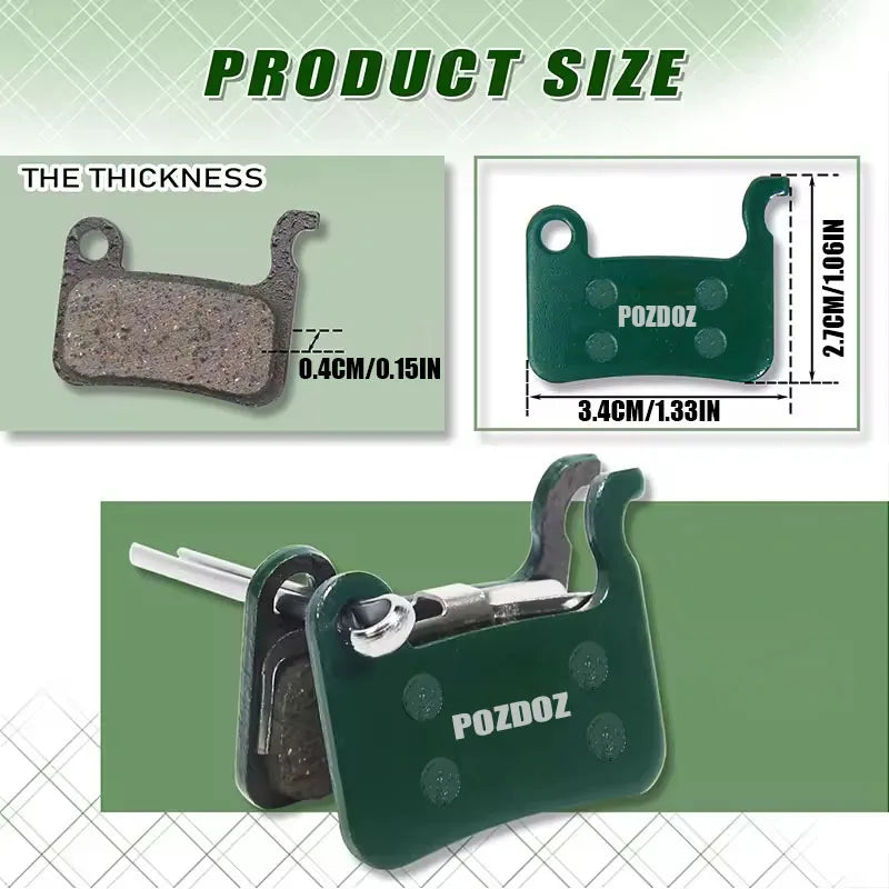 POZDOZ Ceramic Hydraulic Disc Brake Pads for SHIMANO A01S M0