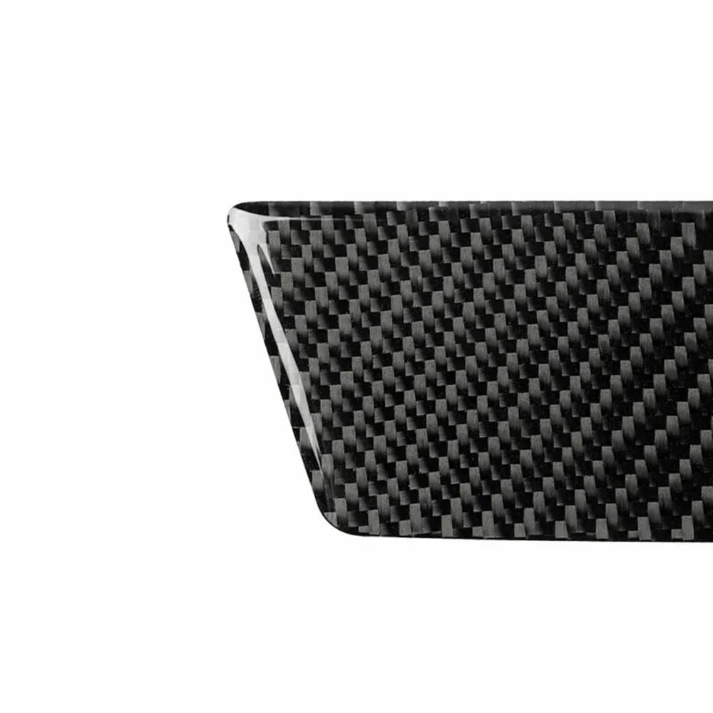 Carbon Fiber Car Interior Central Cover Decor Trim Central S