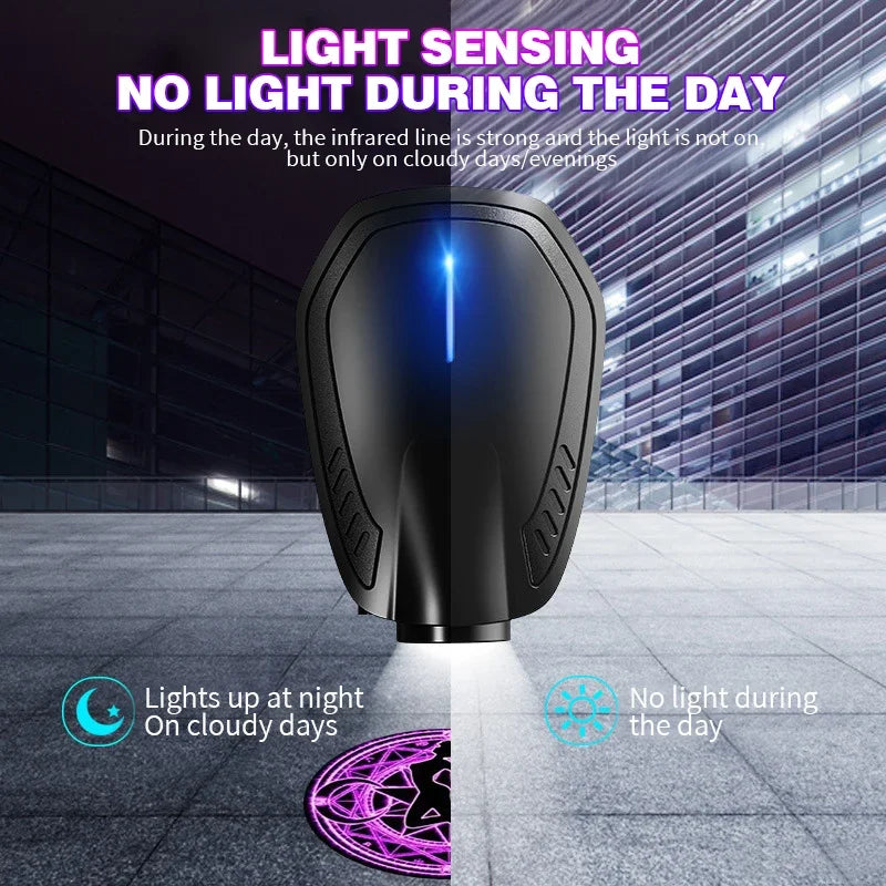 1/2/4PCS Customisable Car Door Welcome Logo Light Car Stylin