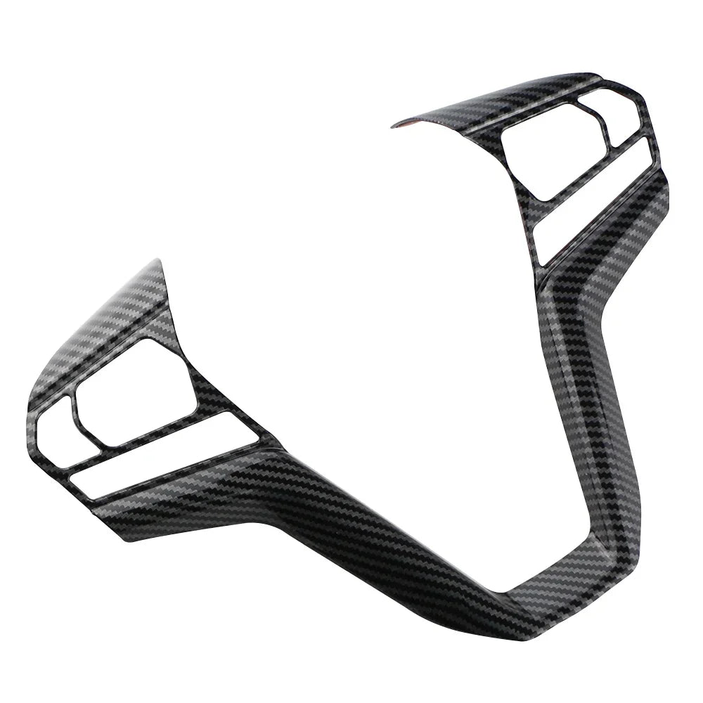 Carbon Fiber Steering Wheel Panel Cover Trim for Isuzu D-Max