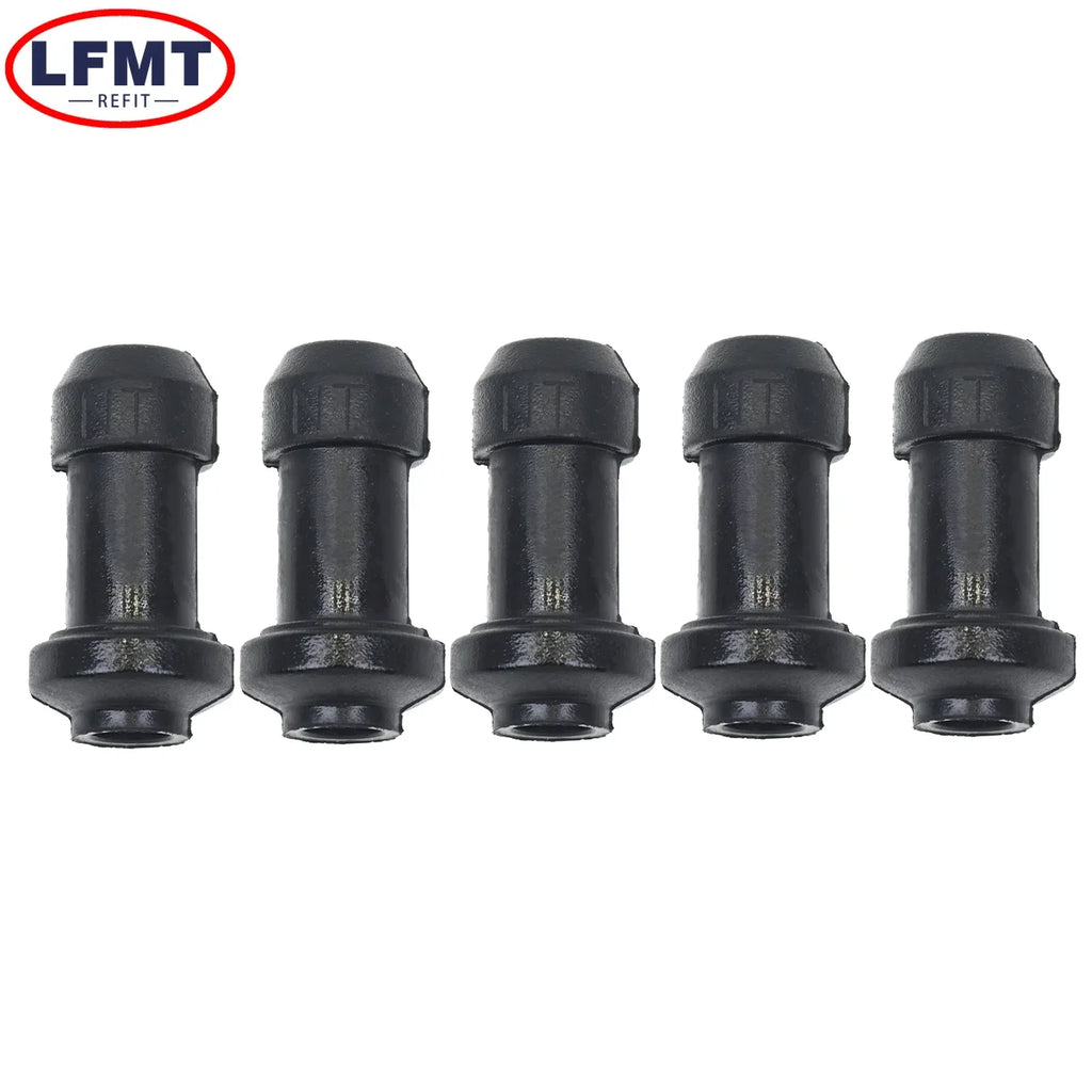 10/5 sets Motorcycle Scooter Brake Upper Lower Pump Caliper Shock Absorber Sleeve Dust Covers Disc Waterproof Rubber Caps parts