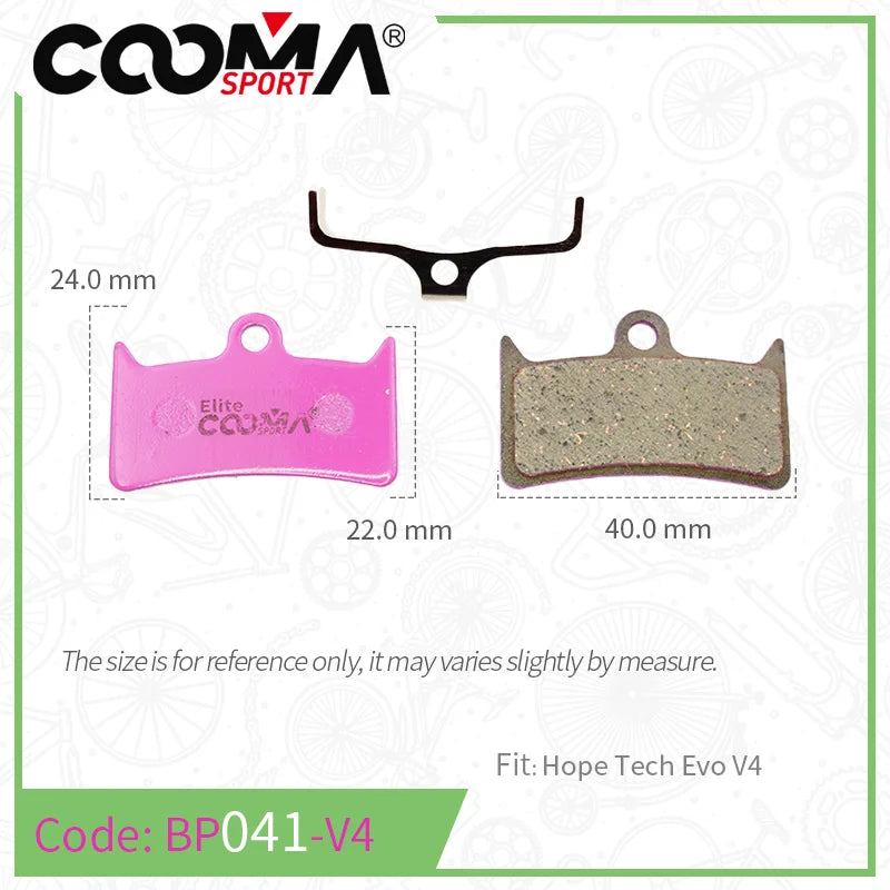 4 Pairs 8 PCS Ceramic Bicycle Brake Pads for SRAM Avid Shimano Magura Hayes Formula Hope ZOOM JAK Bike Caliper