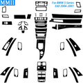 For BMW 5 Series E60 2004-2007 Piano Black Gear Shift Steeri