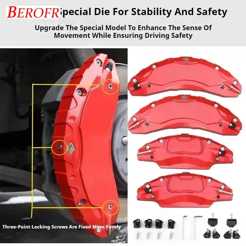 For Tesla Model YL 2025 Brake Caliper Covers Set of 4 Calipe