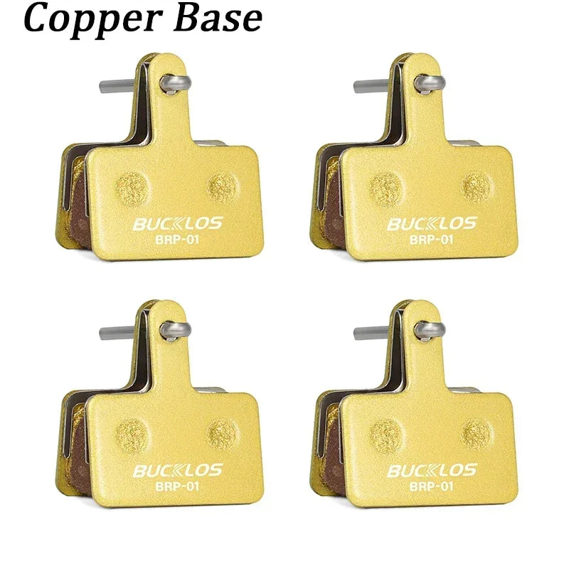 BUCKLOS 4 10 Set MTB Hydraulic Brake Pads High-density Bicycle Brake Pad for SHIMANO B01S B03S B05S Disc Brake Pads