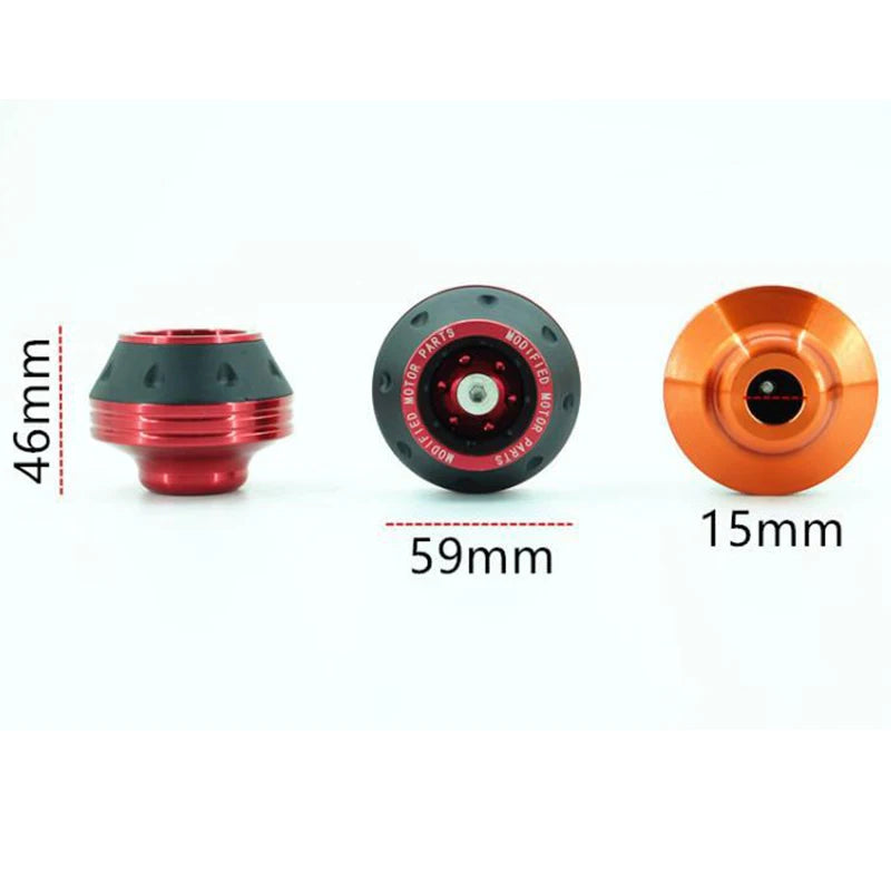 Universal Motorcycle Wheel Protection Crash Pad Motorbike Cr