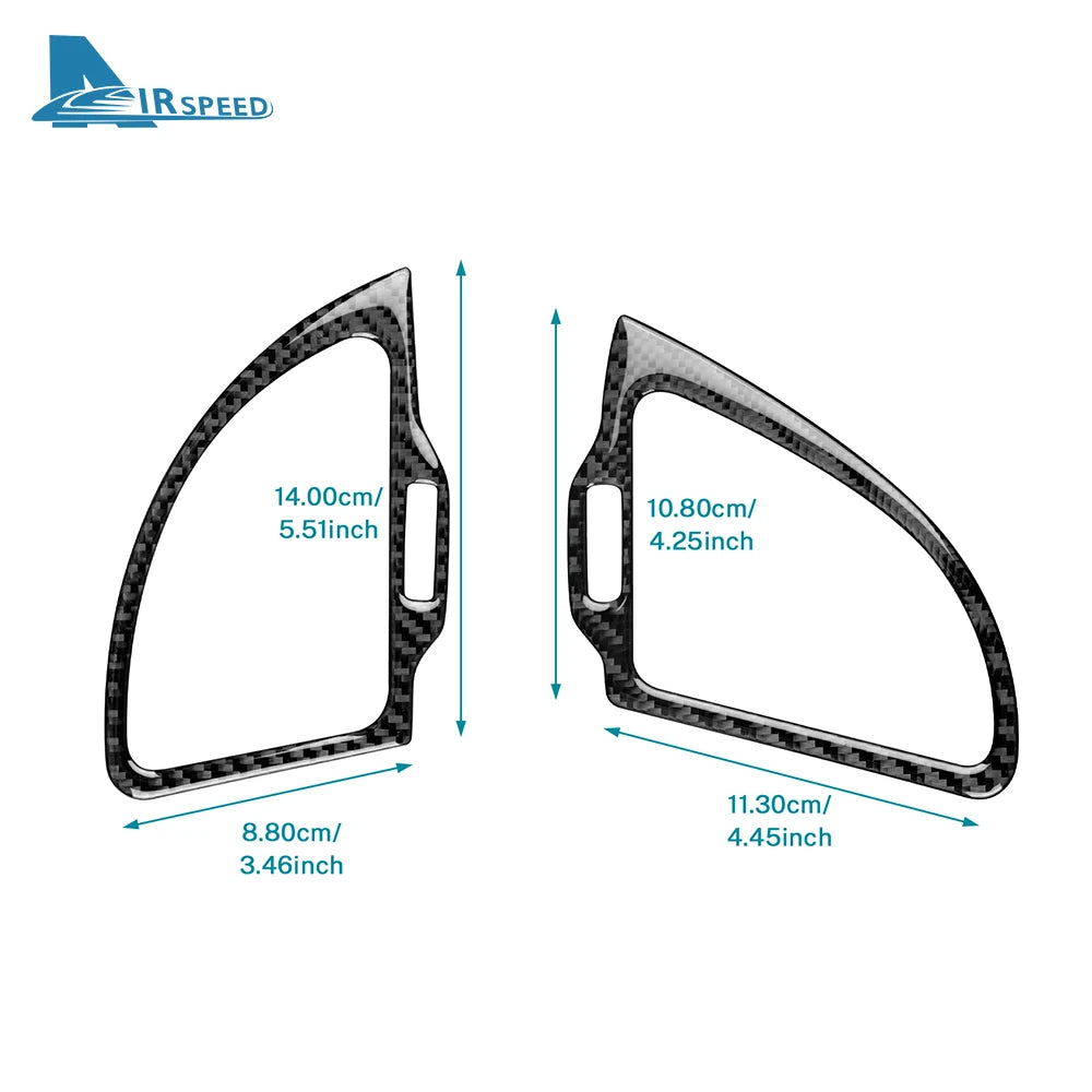 For Kia Stinger 2019 2020 2021 2022 2023 Real Soft Carbon Fi