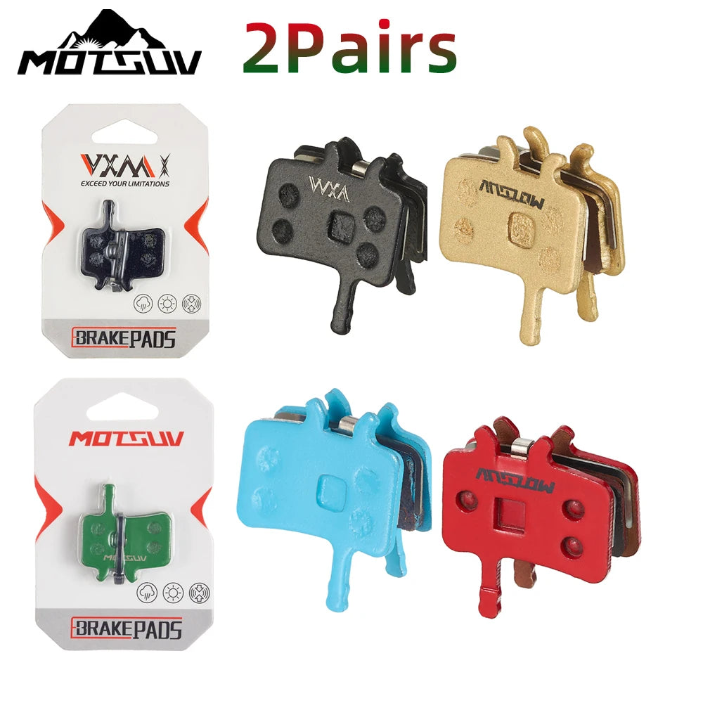 MOTSUV 2 Pairs Bicycle Disc Brake Pads for AVID BB7 Juicy 3 