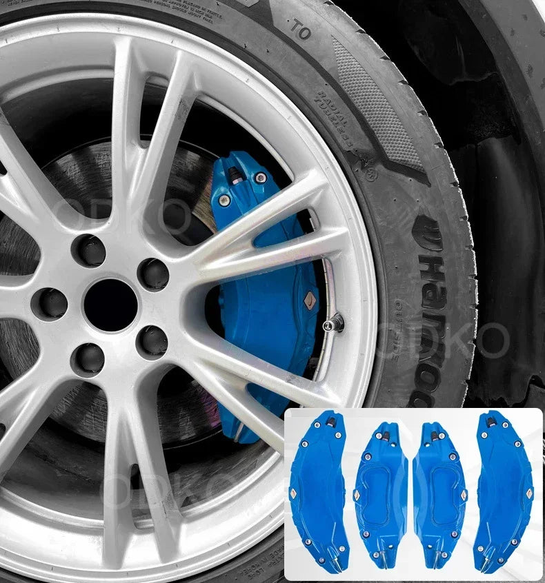 For Tesla Model YL 2025 Brake Caliper Covers Set of 4 Caliper Covers 18 19 Inch Wheel Hub Aluminium Alloy Accessories