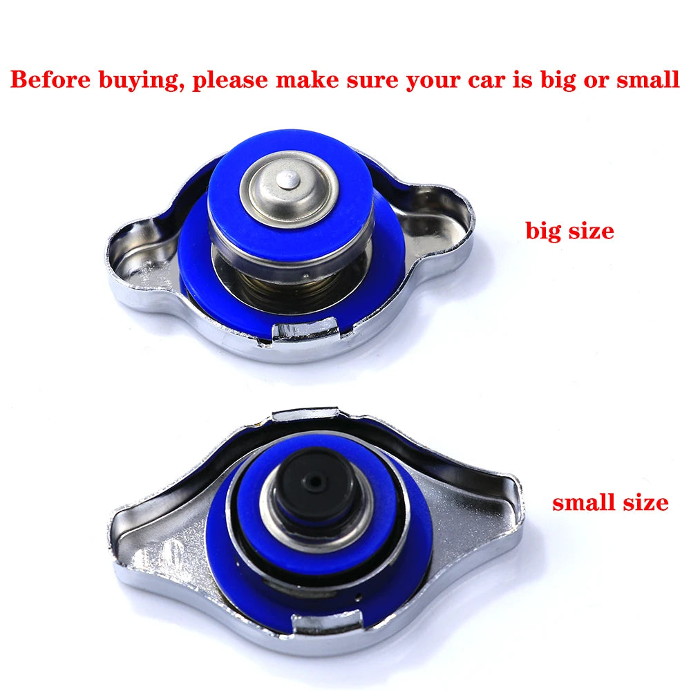 Car Styling JDM Blitz Silver High Pressure Radiator Cap 1.3k