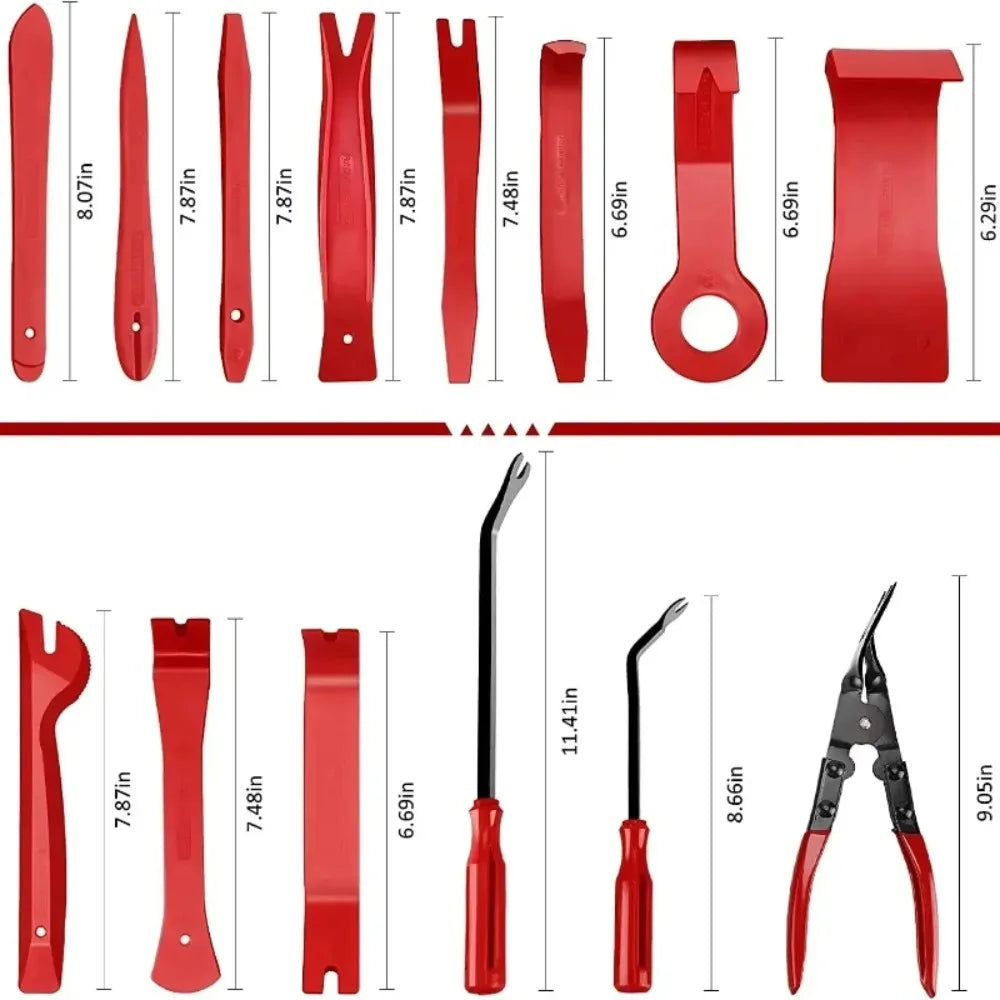 Car Interior Trim Removal Tool Kit Auto Plastic Clips Puller