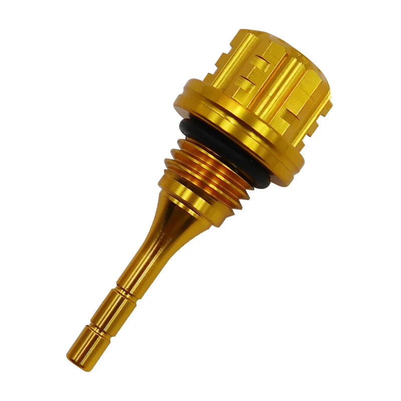 1pcs Motorcycle Engine Oil Dipstick Filler Cap Plug CNC Alum