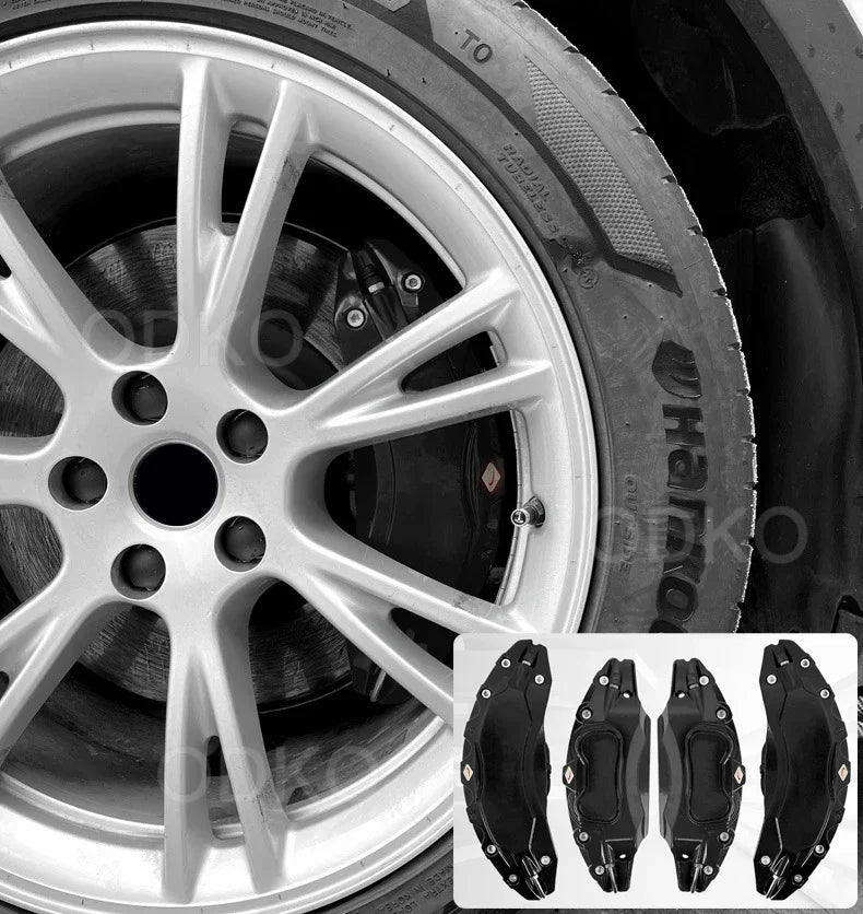 For Tesla Model YL 2025 Brake Caliper Covers Set of 4 Caliper Covers 18 19 Inch Wheel Hub Aluminium Alloy Accessories