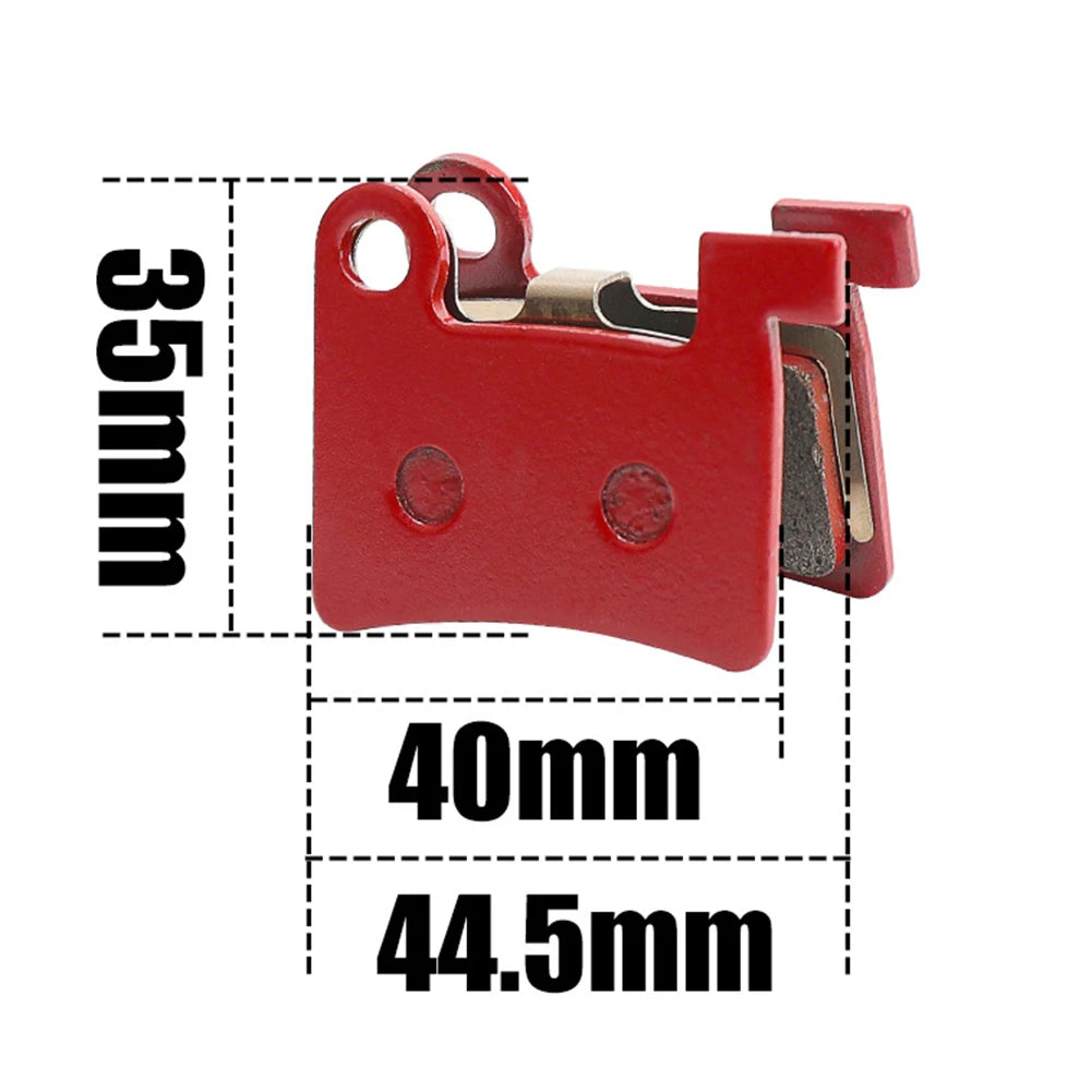 1pair Electric Bicycles Oil Disc Brake Pads LBN Resin Disc B