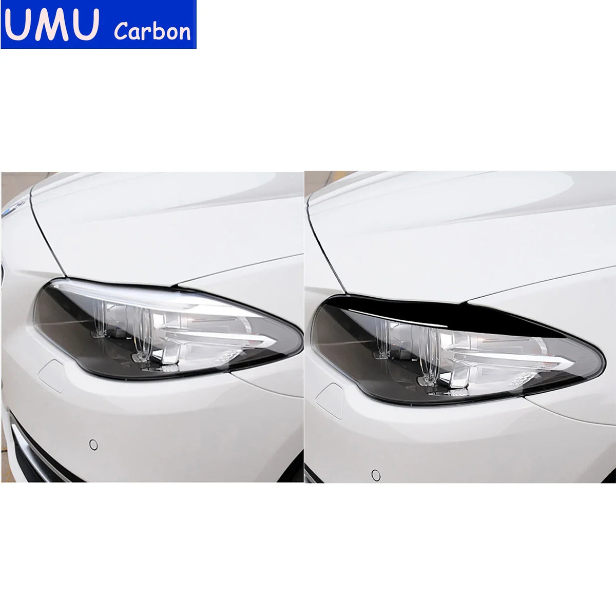 For BMW 5 Series F10 2010-2016 Accessories Car Black Plastic