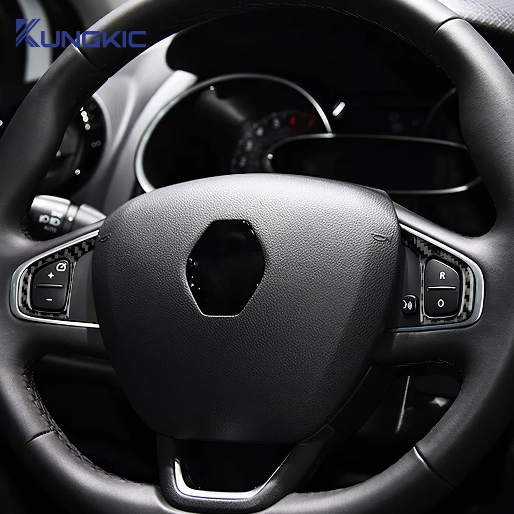 For Renault Clio 4 2013 2014 2015 2016 2017 2018 Soft Carbon
