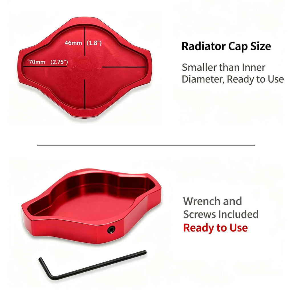 Aluminum Radiator Cap Cover for Toyota COROLLA for SUBARU BR