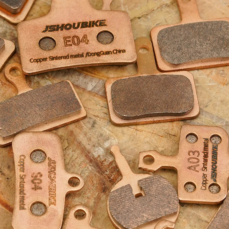 JSHOUBIKE Bicycle Hydraulic Disc Brake Pad MTB Copper sinter