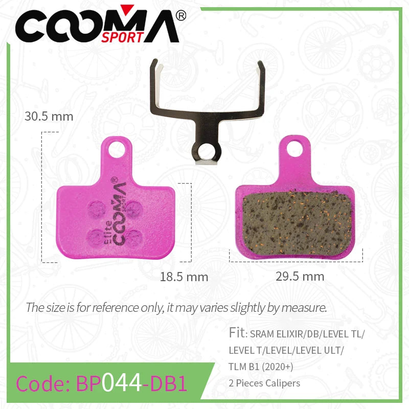 4 Pairs 8 PCS Ceramic Bicycle Brake Pads for SRAM Avid Shimano Magura Hayes Formula Hope ZOOM JAK Bike Caliper