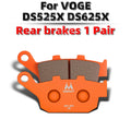 MRRANGT Motorcycle High Performance Ceramic Brake Pads Set Fit For VOGE DS525X DS625X DS900X RR660S RR525