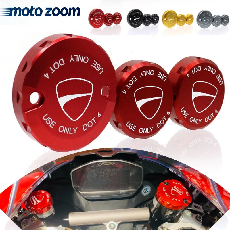 Clutch Rear Brake Fluid Reservoir Cover Engine Oil Valve Cap