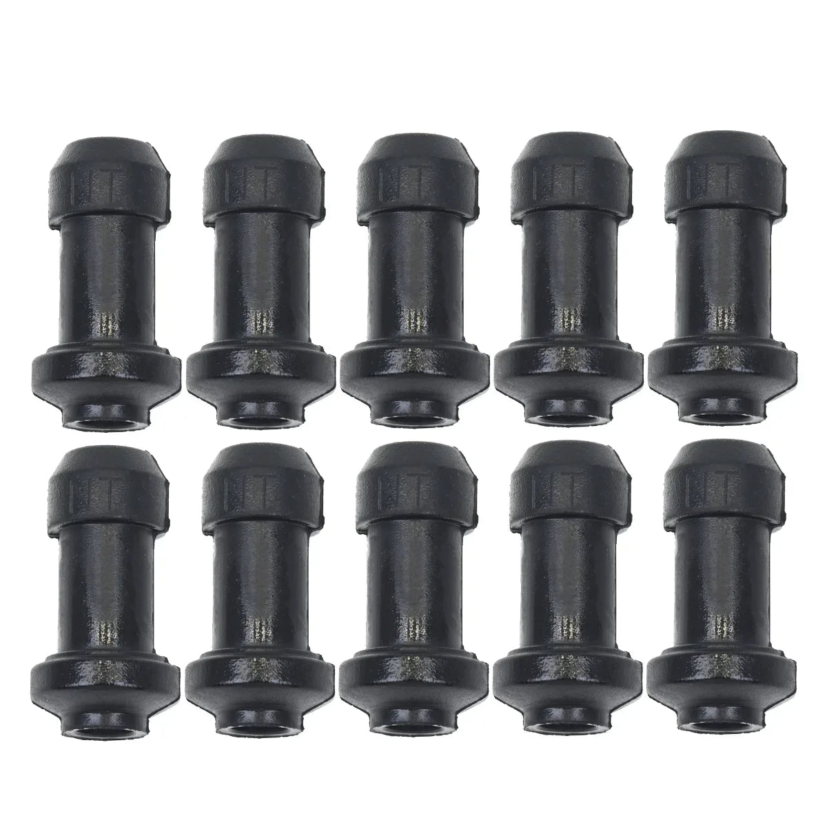 10Pcs 8mm Car Brake Pump Dust Cap Oil Drain Screw Cap Brake Caliper Bleed Nipple Black Screw Dust Caps Cover Rubber Motorcycle