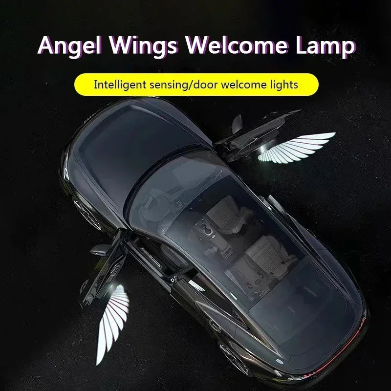 Angel Wings Welcome Light Automotive Supplies Car Atmosphere