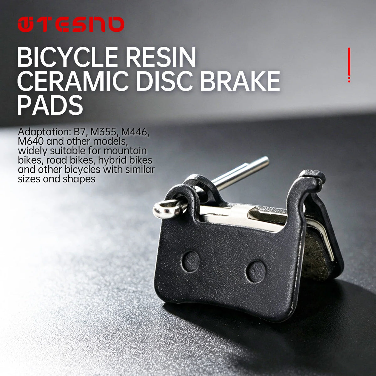 Bicycle Semi Metal Resin Ceramics Disc Brake Pads for Shiman