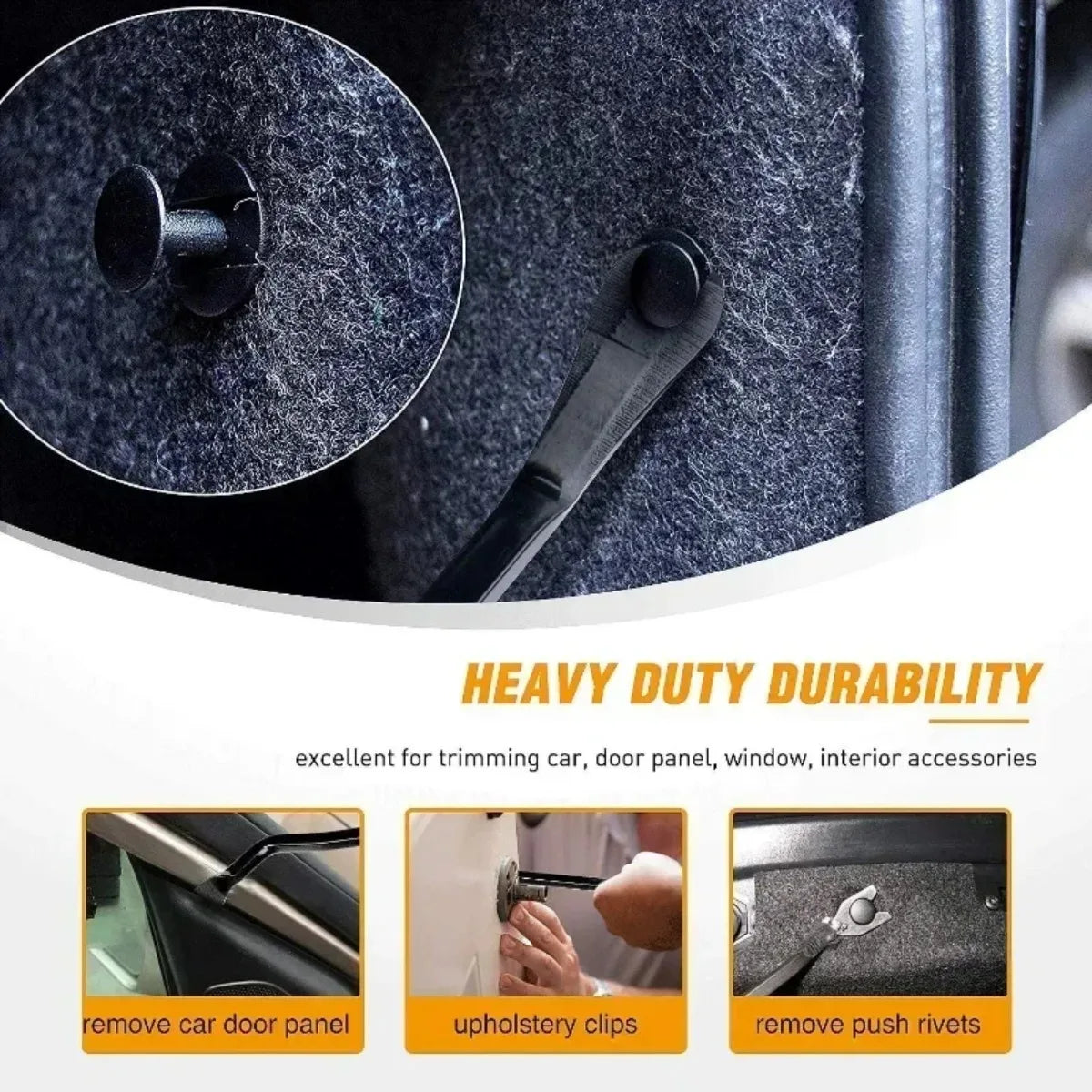 Car Door Clip 4/1pcs Disassembly Tools Set DVD Stereo Refit 